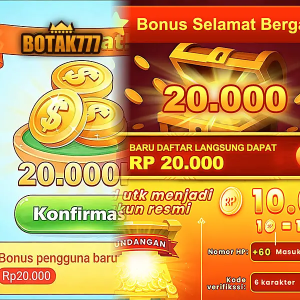 botak777 Masuk