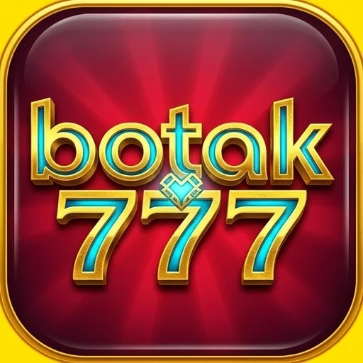botak777 Logo - Resmi